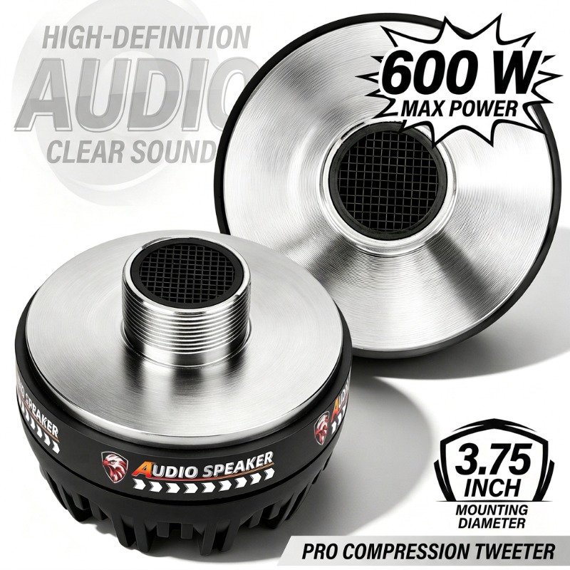 Audio Home Cinema - 2 Buah Speaker Tweeter Titanium 3.75