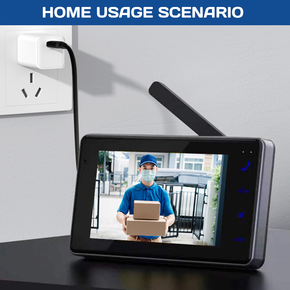 Bel Pintu Interkom Visual Nirk - Home Cinema Wireless ulasan dan harga