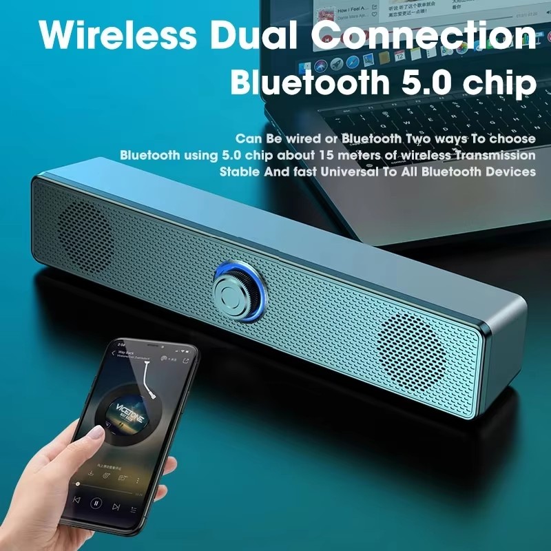Soundbar Musik Komputer Caixa  - Home Cinema Tv ulasan dan harga