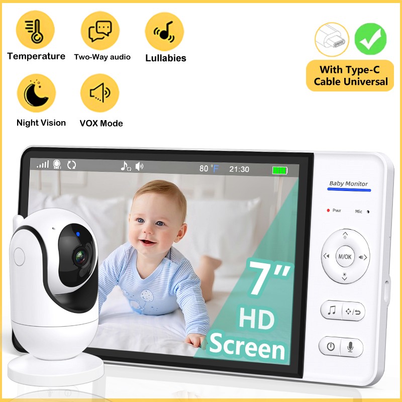 Tidak Ada WiFi Monitor Bayi 7  - Home Cinema Wireless ulasan dan harga