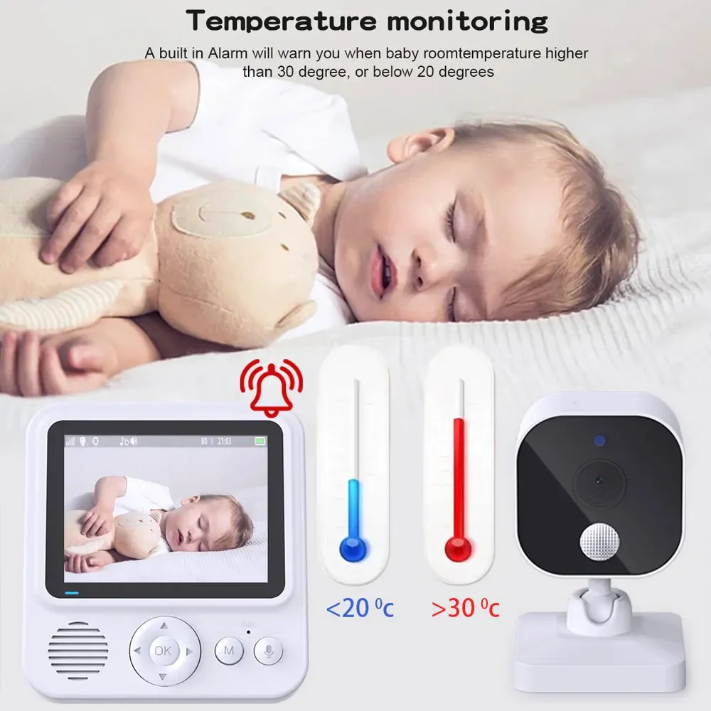 Monitor Bayi Video Nirkabel 2, - Home Cinema Wireless ulasan dan harga