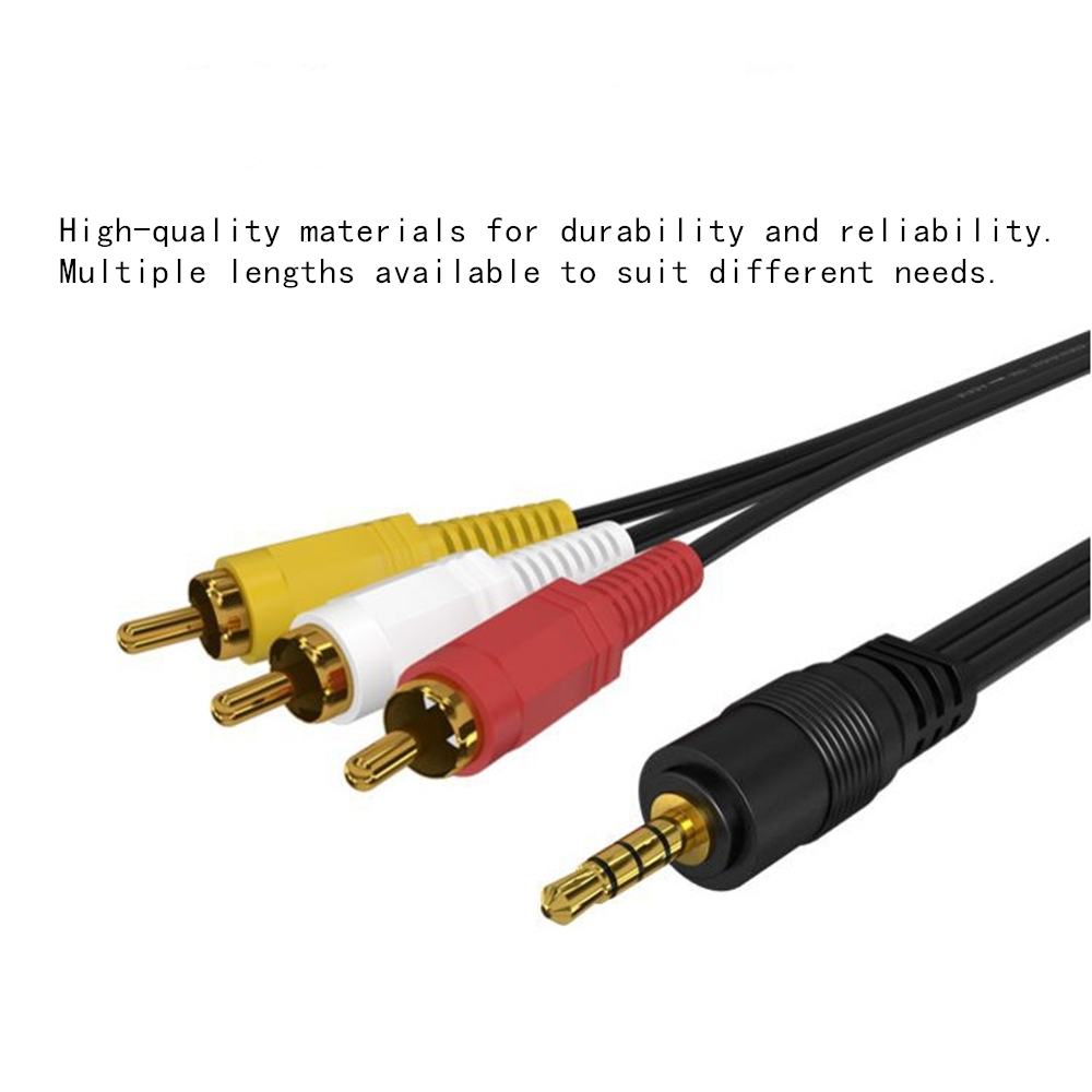 Kabel Audio Video RCA 3.5Mm Ke - Home Cinema Tv ulasan dan harga