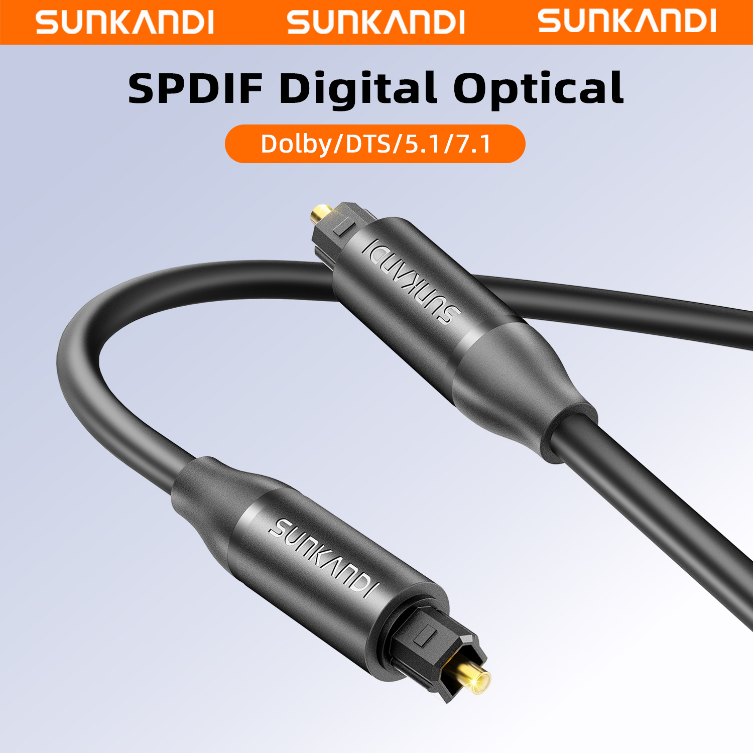 Kabel Audio Optik SUNKANDI, Ka - Home Cinema Tv ulasan dan harga