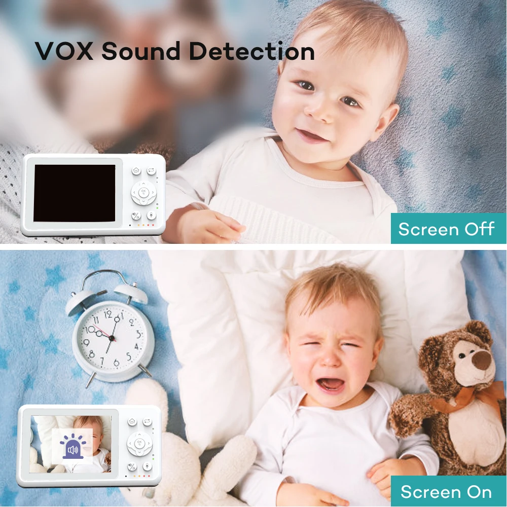 Monitor Bayi Video 3,2 Inci de - Home Cinema Wireless ulasan dan harga